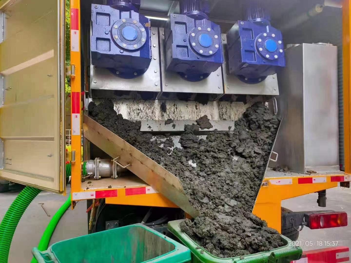 定襄化粪池清掏城市维护站-泥浆净化干湿分离处理